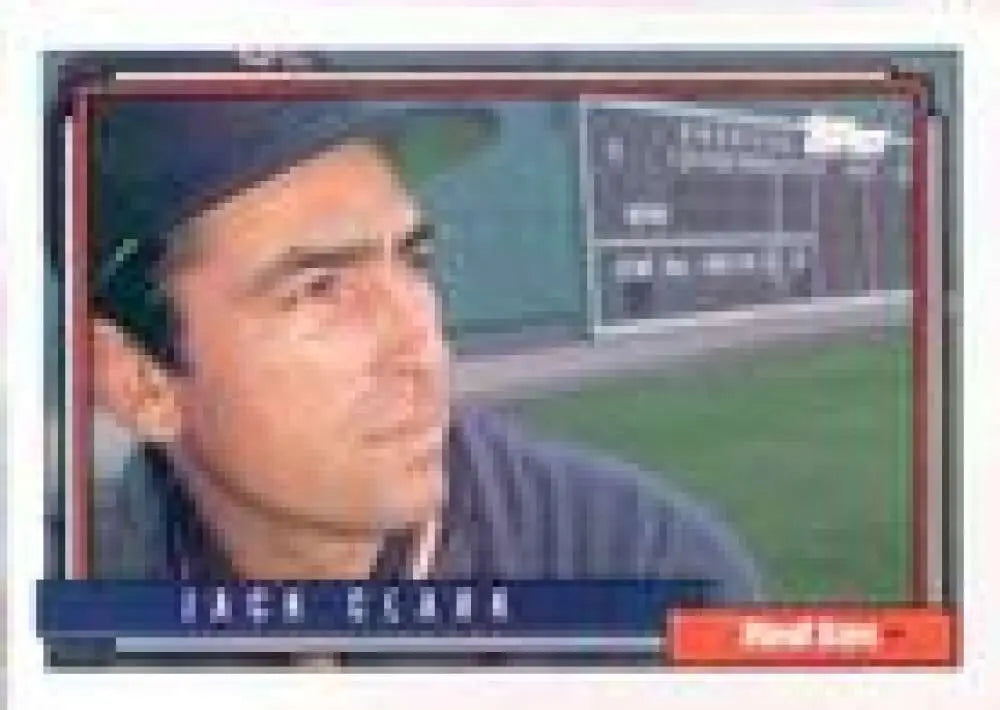 1992 Topps Micro #207 Jack Clark NM-MT Boston Red Sox Baseball Card - Baseball Card Single
