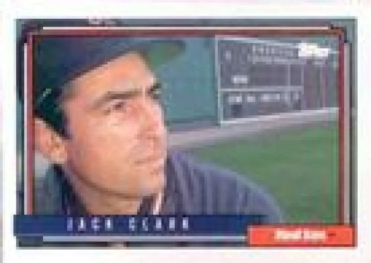 1992 Topps Micro #207 Jack Clark NM-MT Boston Red Sox Baseball Card - Baseball Card Single