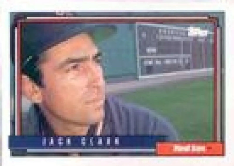 1992 Topps Micro #207 Jack Clark NM-MT Boston Red Sox Baseball Card - Baseball Card Single