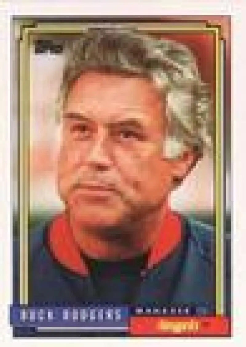 1992 Topps Micro #21 Buck Rodgers NM-MT California Angels Baseball Card - Baseball Card Single