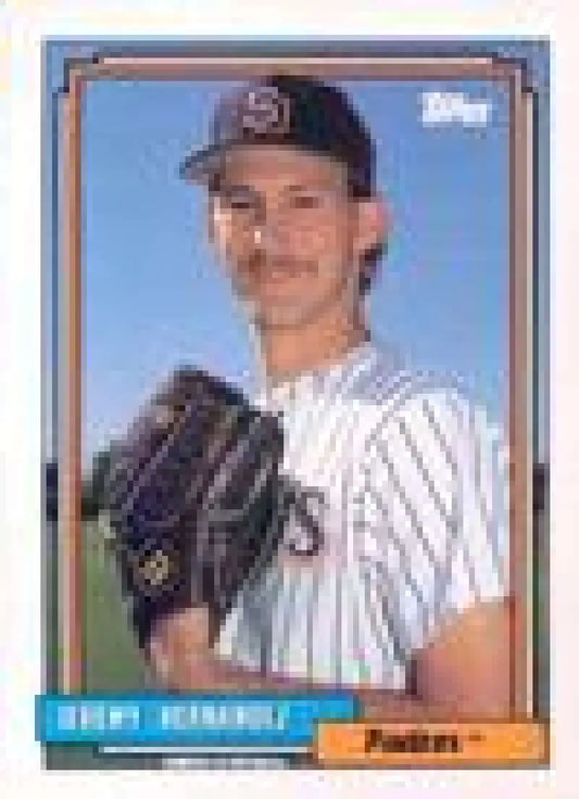 1992 Topps Micro #211 Jeremy Hernandez NM-MT RC Rookie San Diego Padres Baseball Card - Baseball Card Single