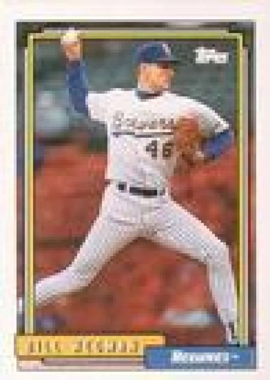 1992 Topps Micro #22 Bill Wegman NM-MT Milwaukee Brewers Baseball Card - Baseball Card Single