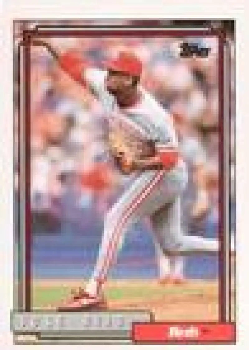 1992 Topps Micro #220 Jose Rijo NM-MT Cincinnati Reds Baseball Card - Baseball Card Single