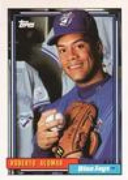 1992 Topps Micro #225 Roberto Alomar NM-MT Toronto Blue Jays Baseball Card - Baseball Card Single