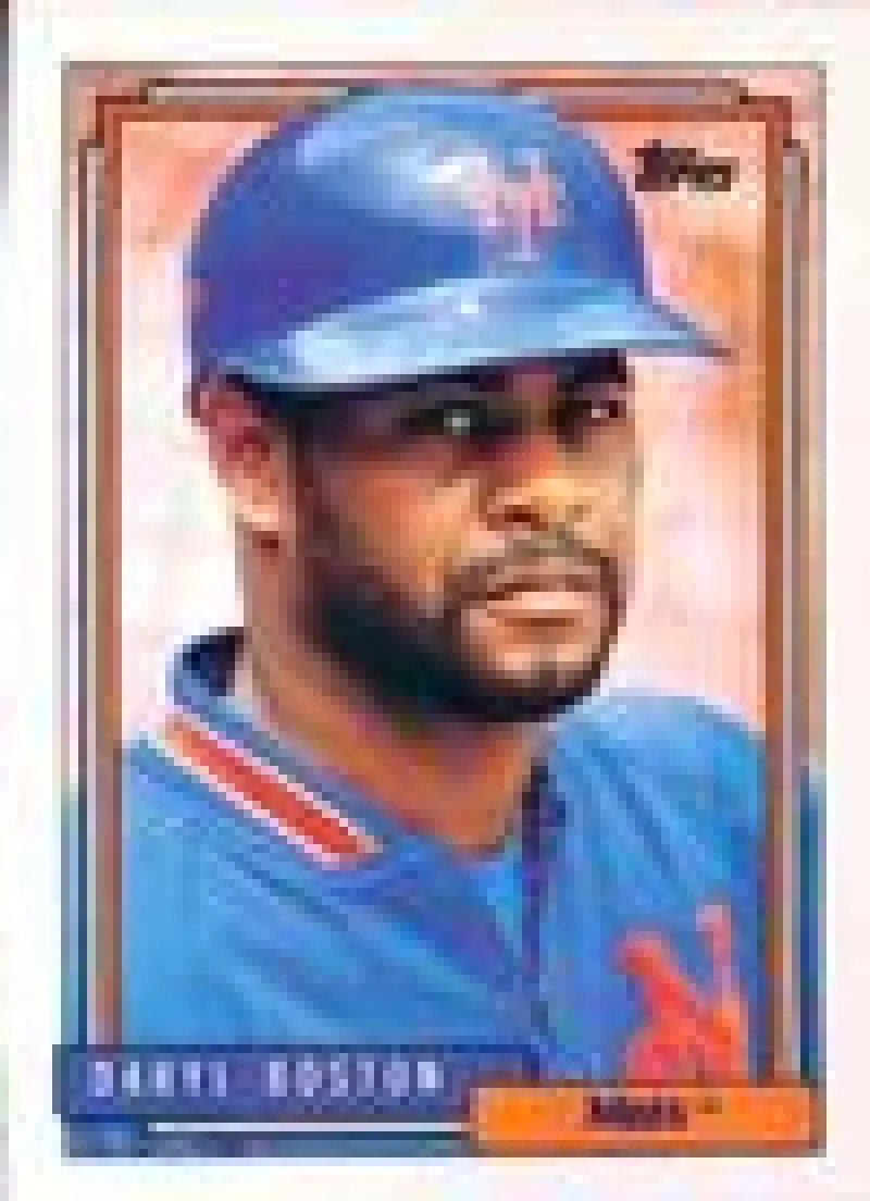 1992 Topps Micro #227 Daryl Boston NM-MT New York Mets Baseball Card - Baseball Card Single