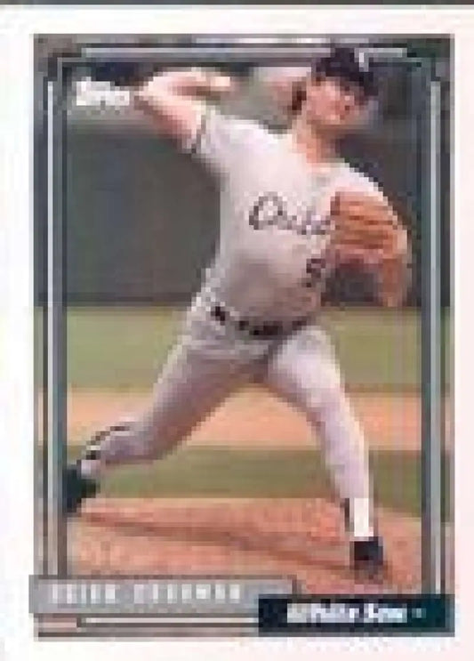 1992 Topps Micro #231 Brian Drahman NM-MT Chicago White Sox Baseball Card - Baseball Card Single