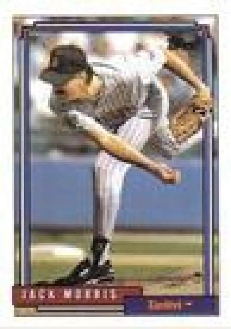 1992 Topps Micro #235 Jack Morris NM-MT Minnesota Twins Baseball Card - Baseball Card Single