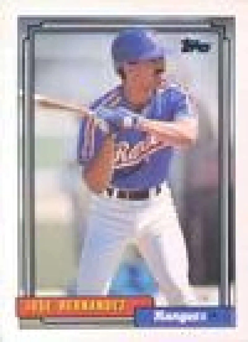 1992 Topps Micro #237 Jose Hernandez NM-MT RC Rookie Texas Rangers Baseball Card - Baseball Card Single
