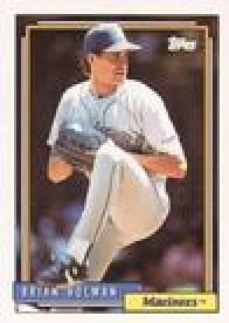 1992 Topps Micro #239 Brian Holman NM-MT Seattle Mariners Baseball Card - Baseball Card Single