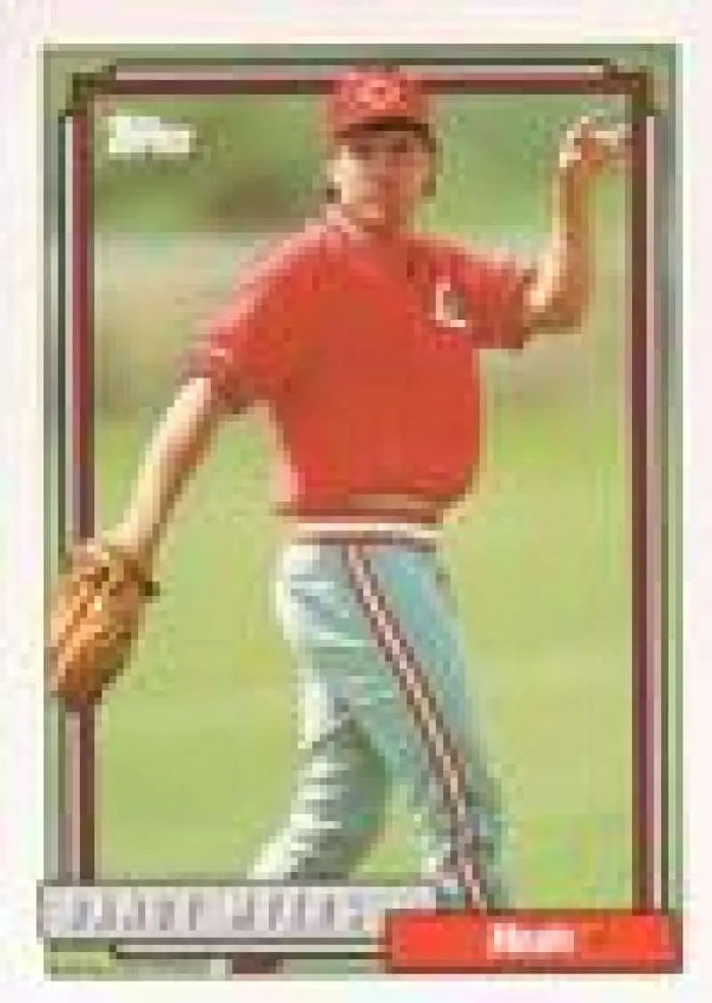1992 Topps Micro #24 Randy Myers NM-MT Cincinnati Reds Baseball Card - Baseball Card Single