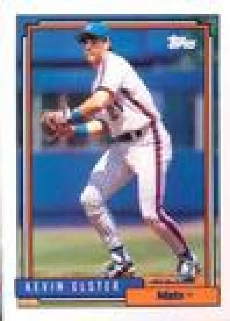 1992 Topps Micro #251 Kevin Elster NM-MT New York Mets Baseball Card - Baseball Card Single