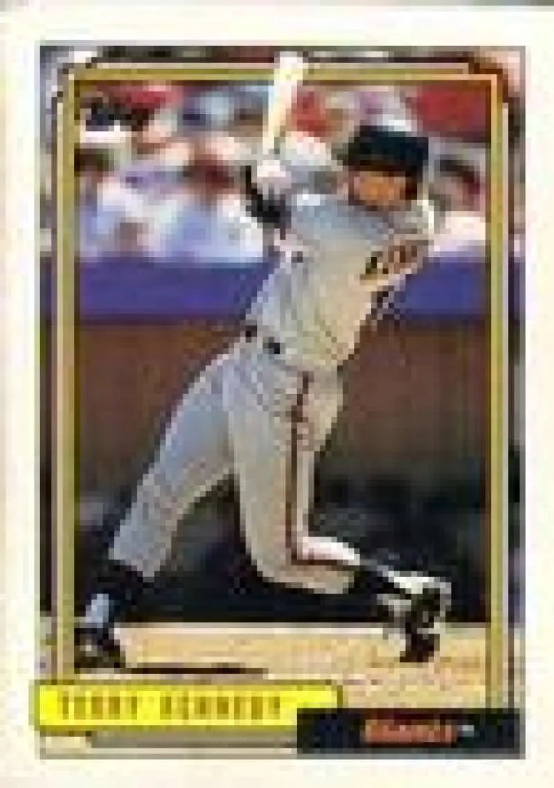 1992 Topps Micro #253 Terry Kennedy NM-MT San Francisco Giants Baseball Card - Baseball Card Single