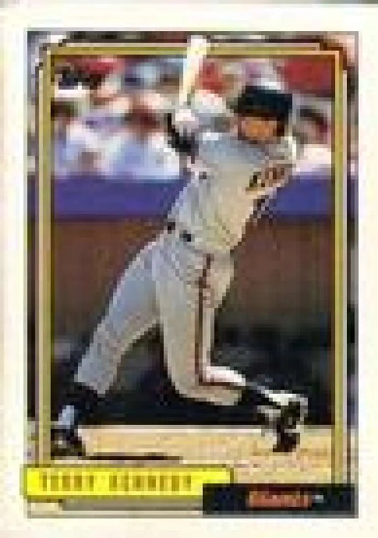 1992 Topps Micro #253 Terry Kennedy NM-MT San Francisco Giants Baseball Card - Baseball Card Single