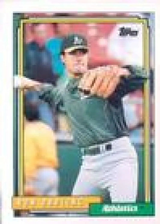 1992 Topps Micro #259 Ron Darling NM-MT Oakland Athletics Baseball Card - Baseball Card Single