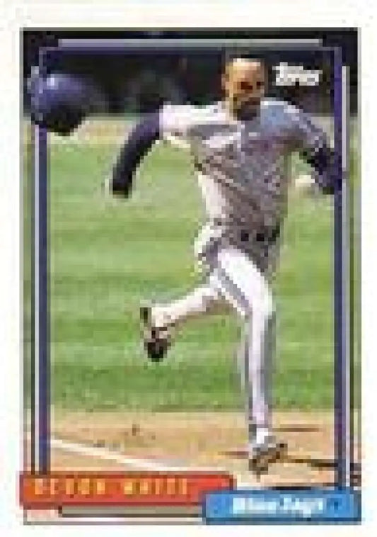 1992 Topps Micro #260 Devon White NM-MT Toronto Blue Jays Baseball Card - Baseball Card Single