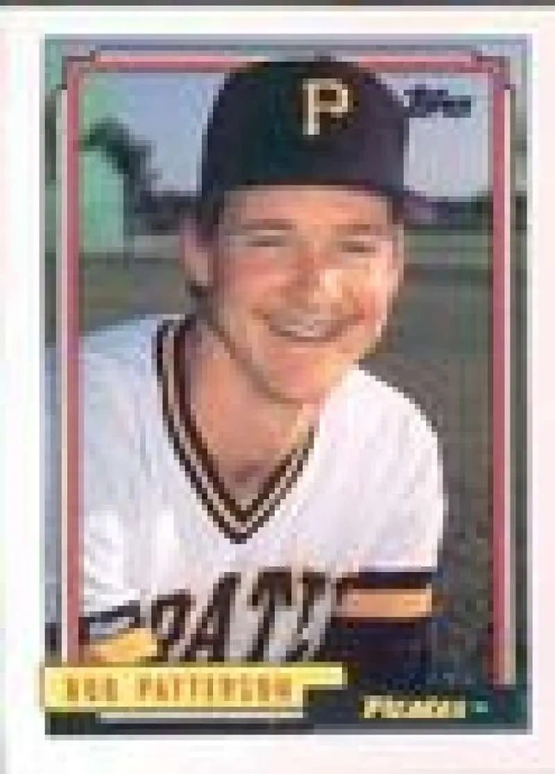 1992 Topps Micro #263 Bob Patterson NM-MT Pittsburgh Pirates Baseball Card - Baseball Card Single