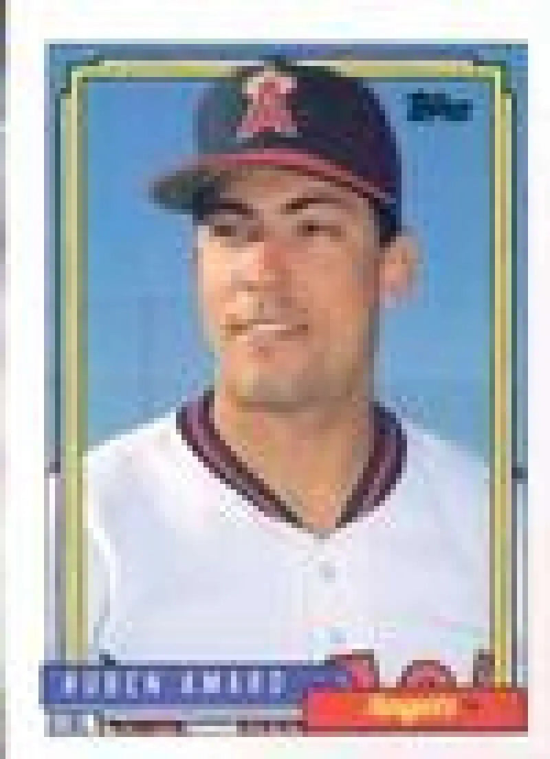 1992 Topps Micro #269 Ruben Amaro NM-MT California Angels Baseball Card - Baseball Card Single