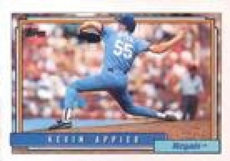 1992 Topps Micro #281 Kevin Appier NM-MT Kansas City Royals Baseball Card - Baseball Card Single