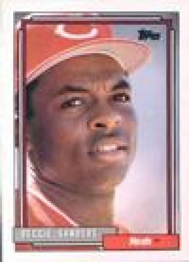 1992 Topps Micro #283 Reggie Sanders NM-MT Cincinnati Reds Baseball Card - Baseball Card Single