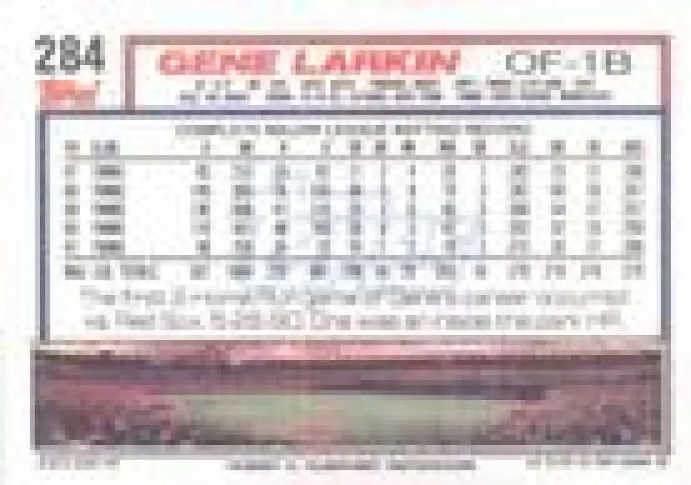 1992 Topps Micro #284 Gene Larkin NM-MT Minnesota Twins Baseball Card - Baseball Card Single