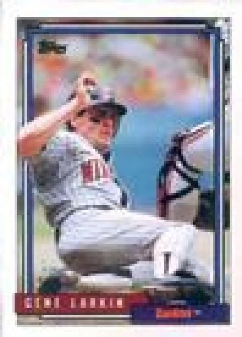 1992 Topps Micro #284 Gene Larkin NM-MT Minnesota Twins Baseball Card - Baseball Card Single