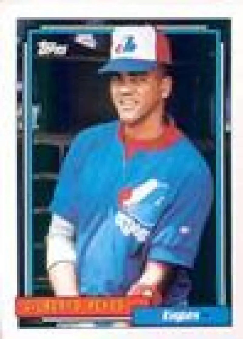 1992 Topps Micro #286 Gilberto Reyes NM-MT Montreal Expos Baseball Card - Baseball Card Single