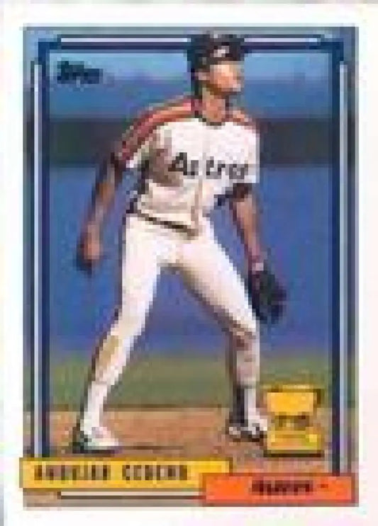 1992 Topps Micro #288 Andujar Cedeno NM-MT Houston Astros Baseball Card - Baseball Card Single