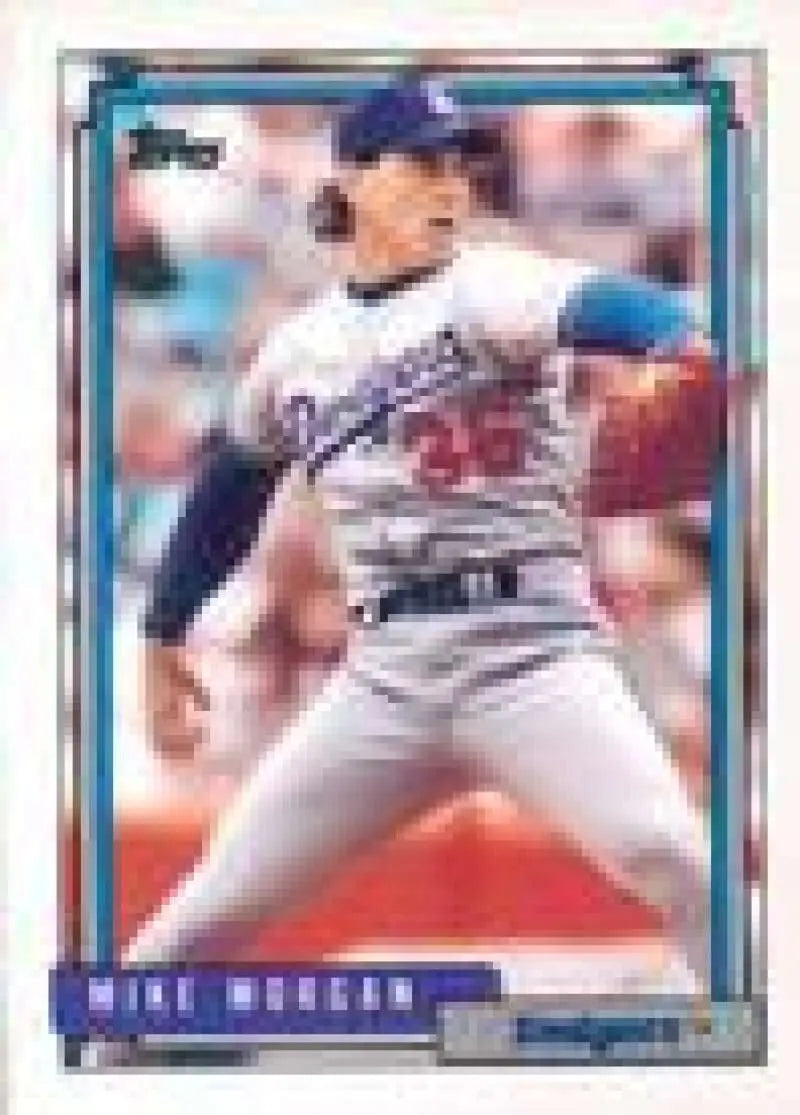 1992 Topps Micro #289 Mike Morgan NM-MT Los Angeles Dodgers Baseball Card - Baseball Card Single
