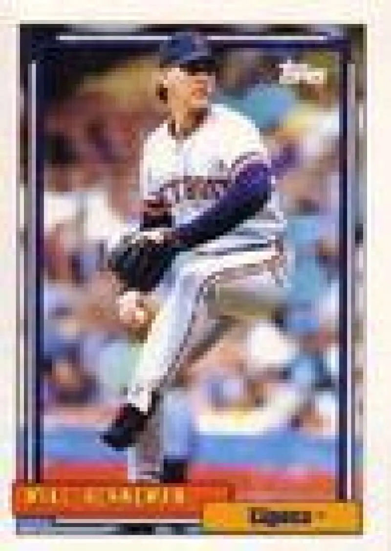 1992 Topps Micro #293 Mike Henneman NM-MT Detroit Tigers Baseball Card - Baseball Card Single