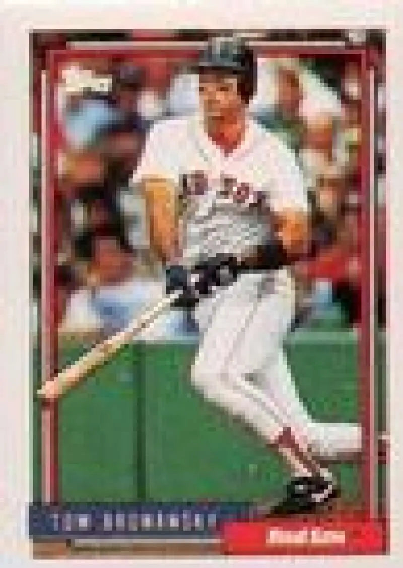 1992 Topps Micro #296 Tom Brunansky NM-MT Boston Red Sox Baseball Card - Baseball Card Single