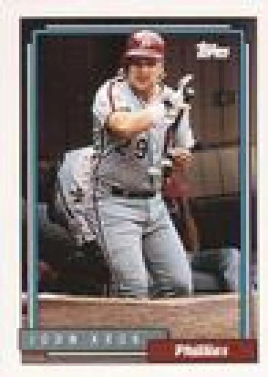 1992 Topps Micro #30 John Kruk NM-MT Philadelphia Phillies Baseball Card - Baseball Card Single