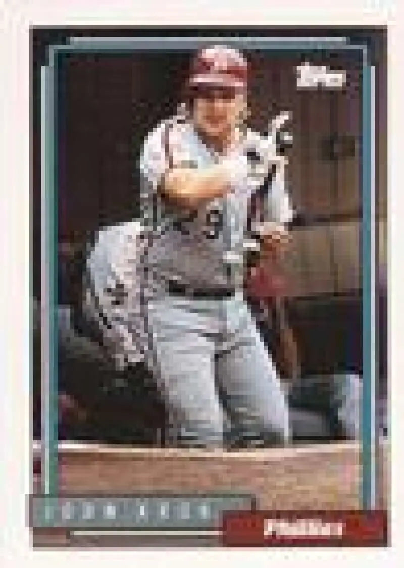 1992 Topps Micro #30 John Kruk NM-MT Philadelphia Phillies Baseball Card - Baseball Card Single