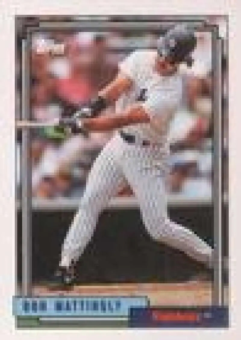 1992 Topps Micro #300 Don Mattingly NM-MT New York Yankees Baseball Card - Baseball Card Single