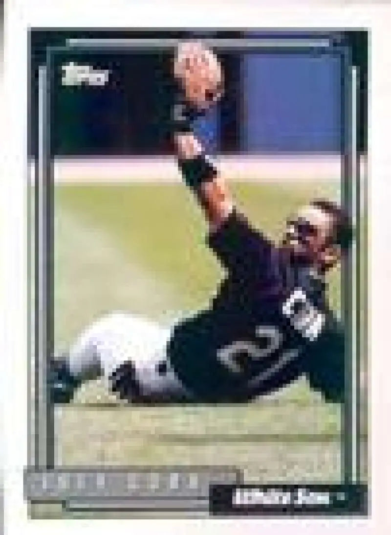 1992 Topps Micro #302 Joey Cora NM-MT Chicago White Sox Baseball Card - Baseball Card Single