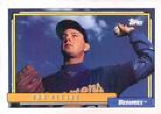 1992 Topps Micro #303 Dan Plesac NM-MT Milwaukee Brewers Baseball Card - Baseball Card Single