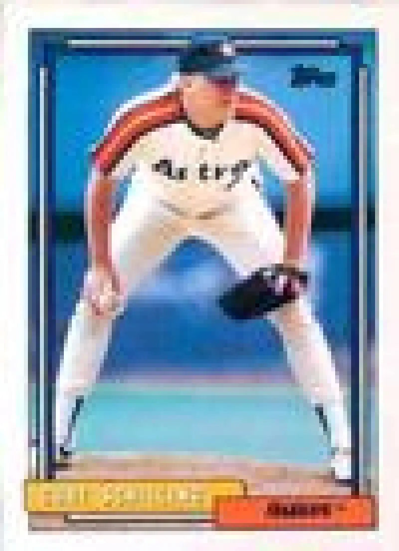 1992 Topps Micro #316 Curt Schilling NM-MT Houston Astros Baseball Card - Baseball Card Single