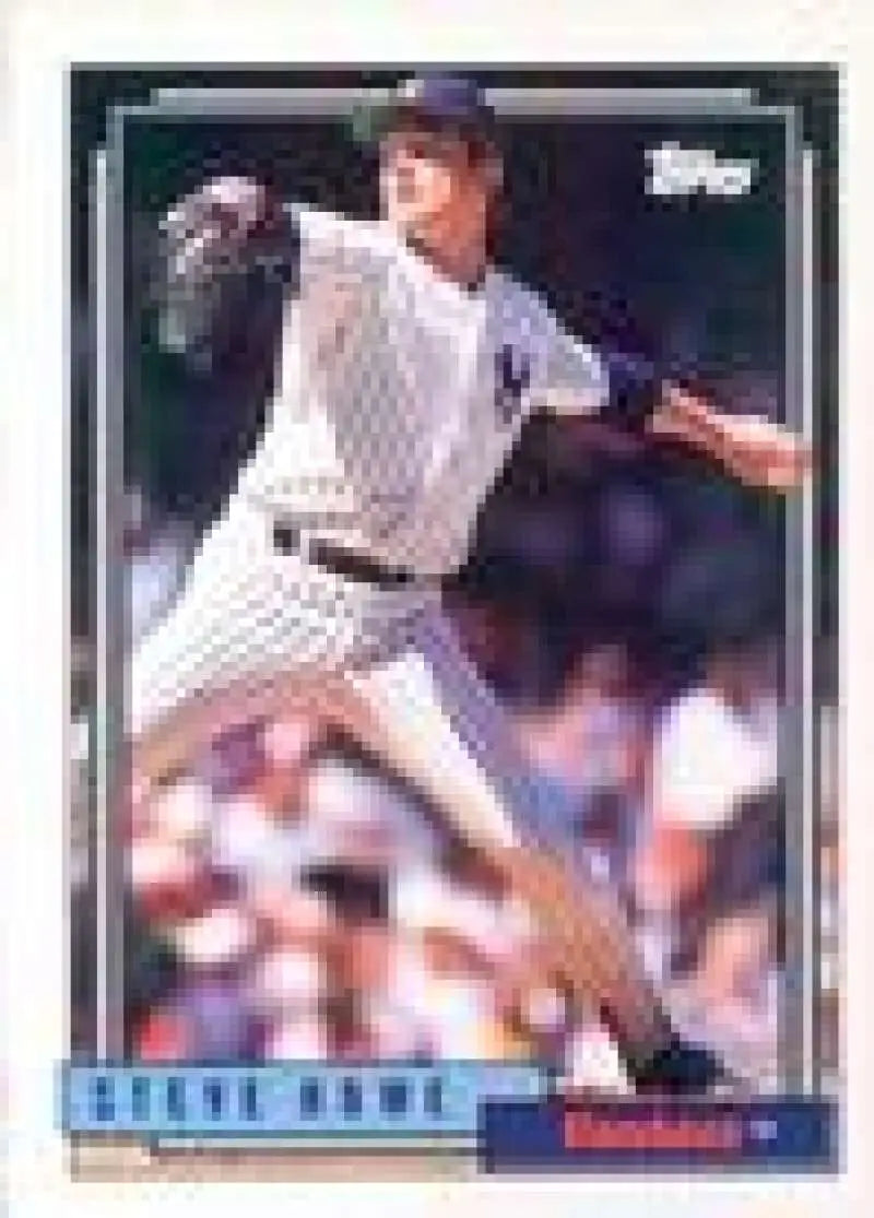 1992 Topps Micro #318 Steve Howe NM-MT New York Yankees Baseball Card - Baseball Card Single