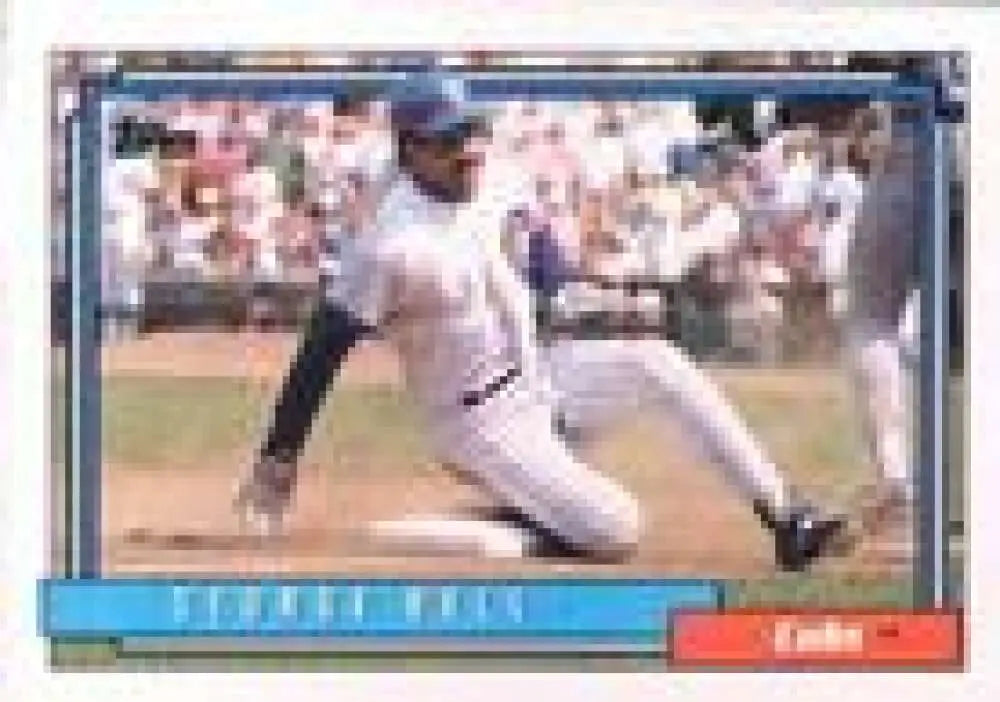 1992 Topps Micro #320 George Bell NM-MT Chicago Cubs Baseball Card - Baseball Card Single