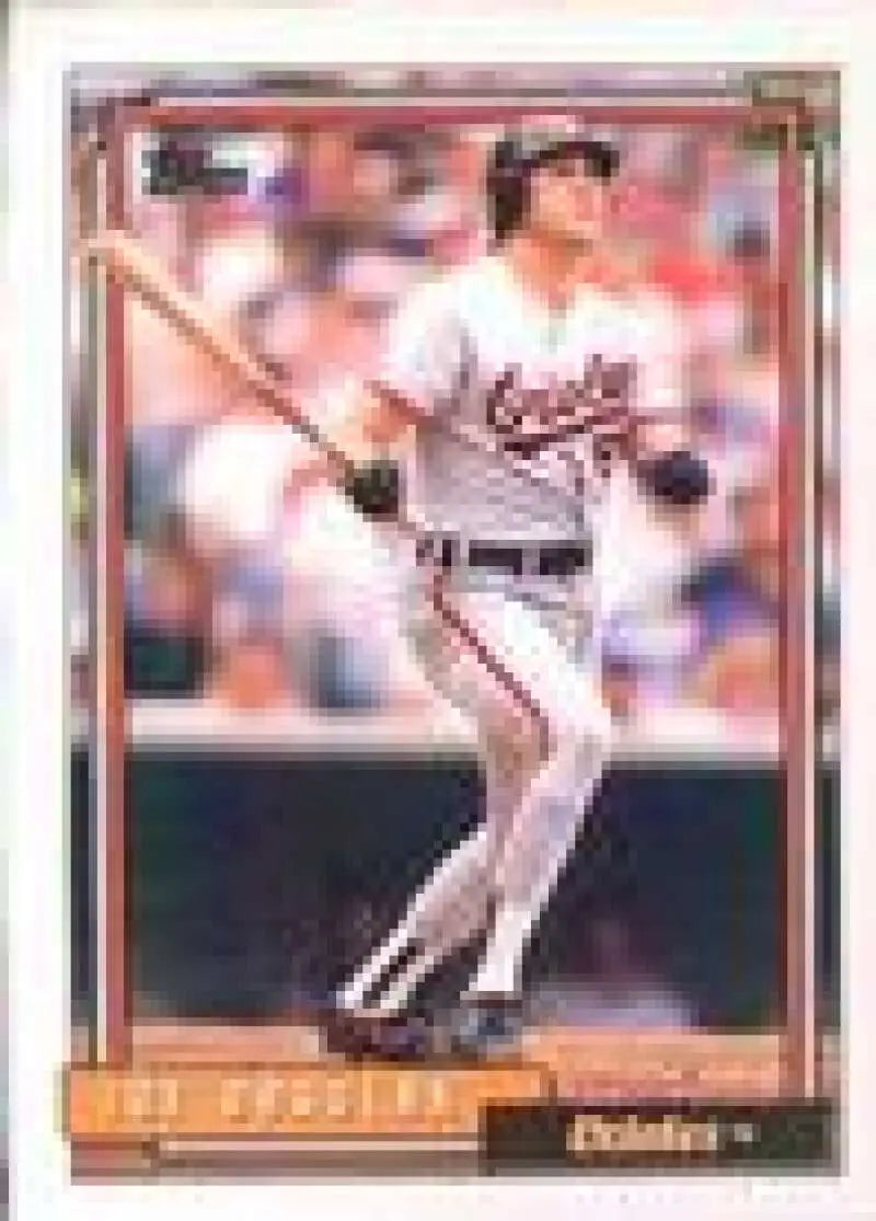1992 Topps Micro #325 Joe Orsulak NM-MT Baltimore Orioles Baseball Card - Baseball Card Single