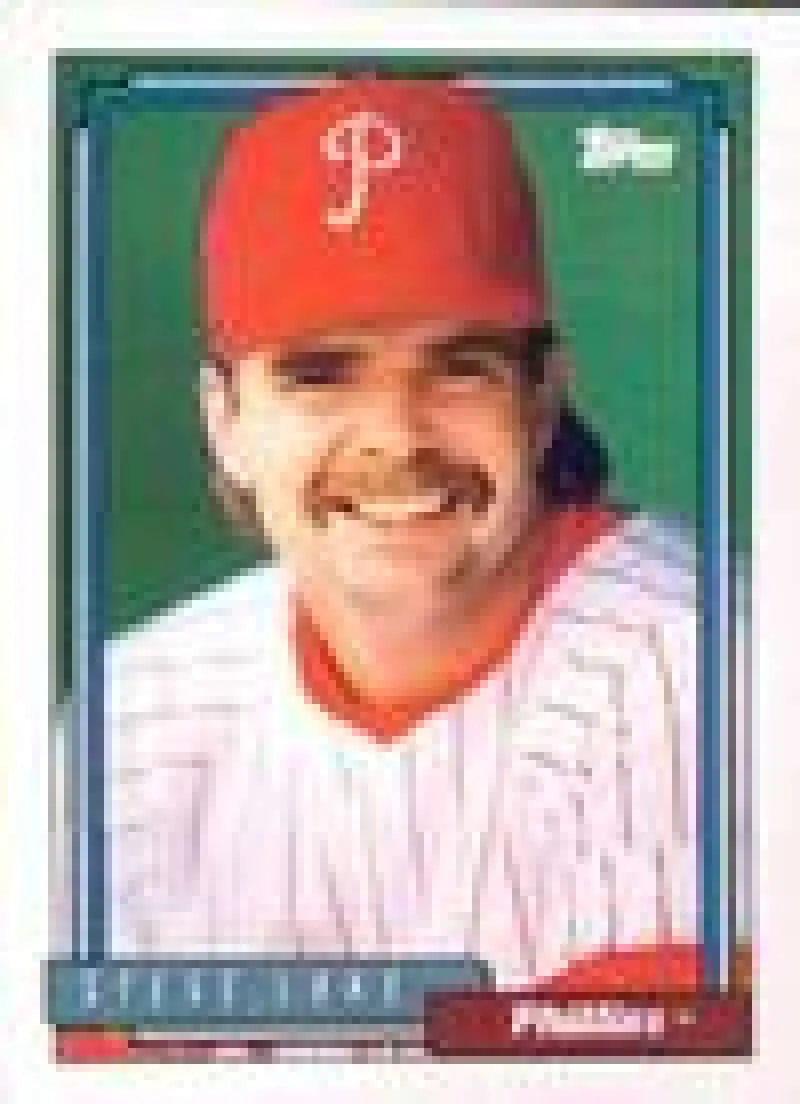 1992 Topps Micro #331 Steve Lake NM-MT Philadelphia Phillies Baseball Card - Baseball Card Single