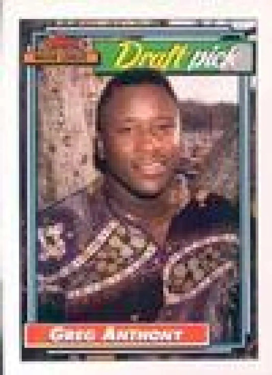 1992 Topps Micro #336 Greg Anthony NM-MT RC Rookie San Diego Padres Baseball Card - Baseball Card Single