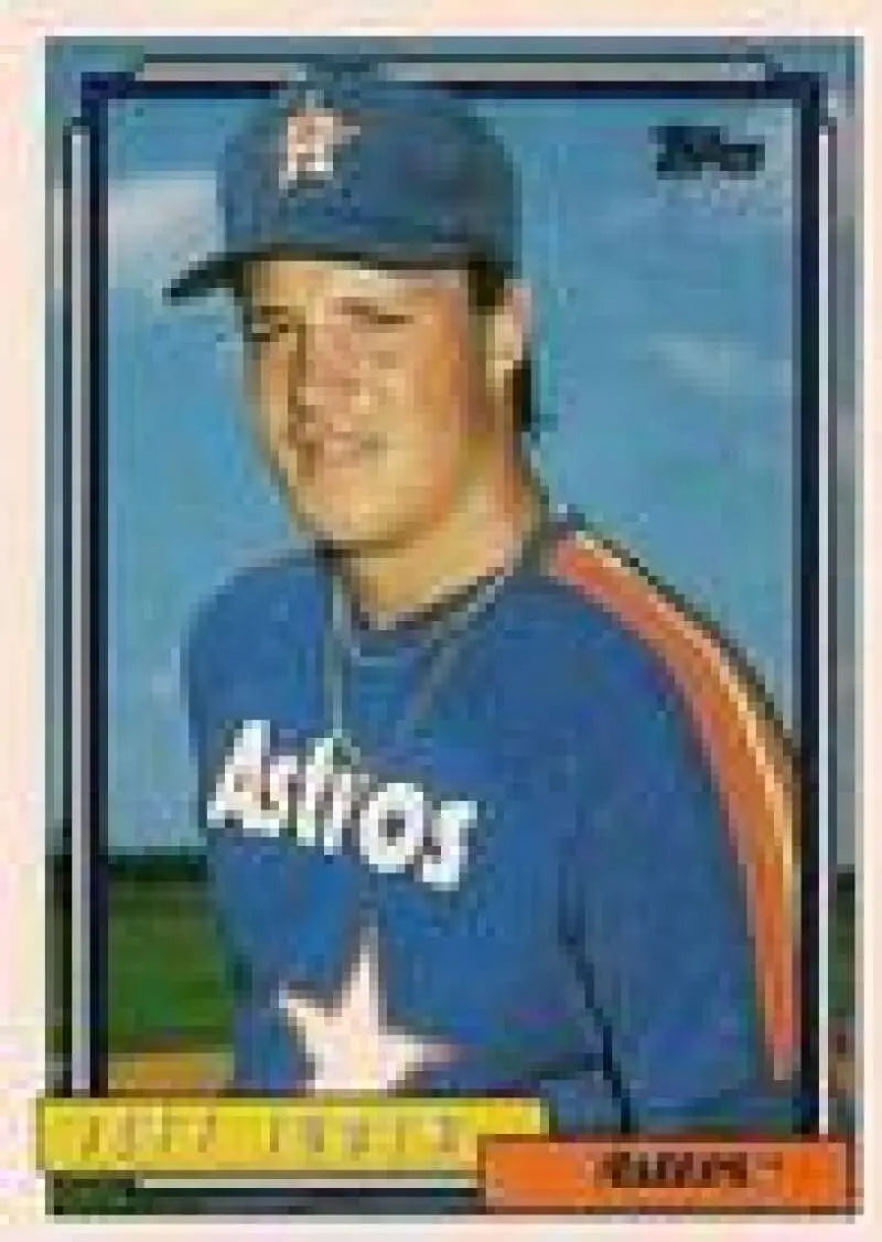 1992 Topps Micro #34 Jeff Juden NM-MT Houston Astros Baseball Card - Baseball Card Single