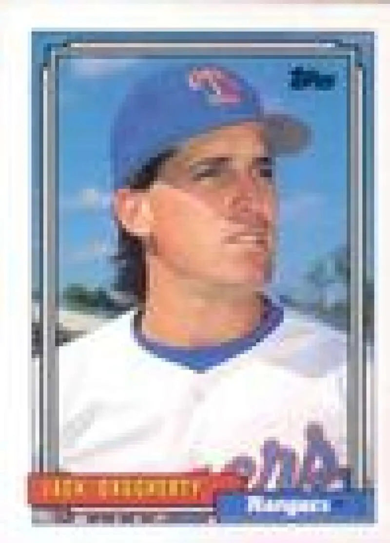 1992 Topps Micro #344 Jack Daugherty NM-MT Texas Rangers Baseball Card - Baseball Card Single