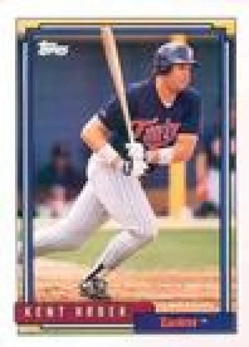 1992 Topps Micro #347 Kent Hrbek NM-MT Minnesota Twins Baseball Card - Baseball Card Single