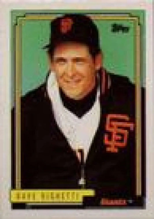 1992 Topps Micro #35 Dave Righetti NM-MT San Francisco Giants Baseball Card - Baseball Card Single