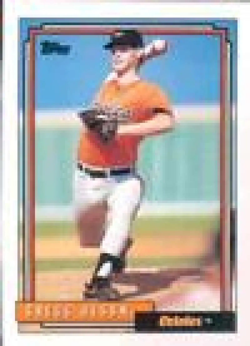 1992 Topps Micro #350 Gregg Olson NM-MT Baltimore Orioles Baseball Card - Baseball Card Single