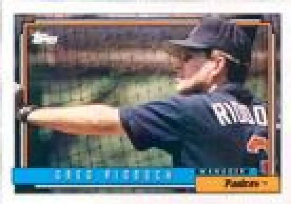1992 Topps Micro #351 Greg Riddoch NM-MT San Diego Padres Baseball Card - Baseball Card Single