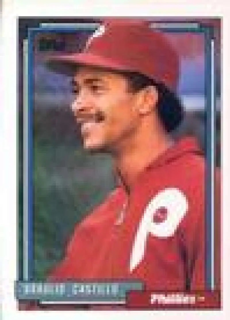 1992 Topps Micro #353 Braulio Castillo NM-MT RC Rookie Philadelphia Phillies Baseball Card - Baseball Card Single