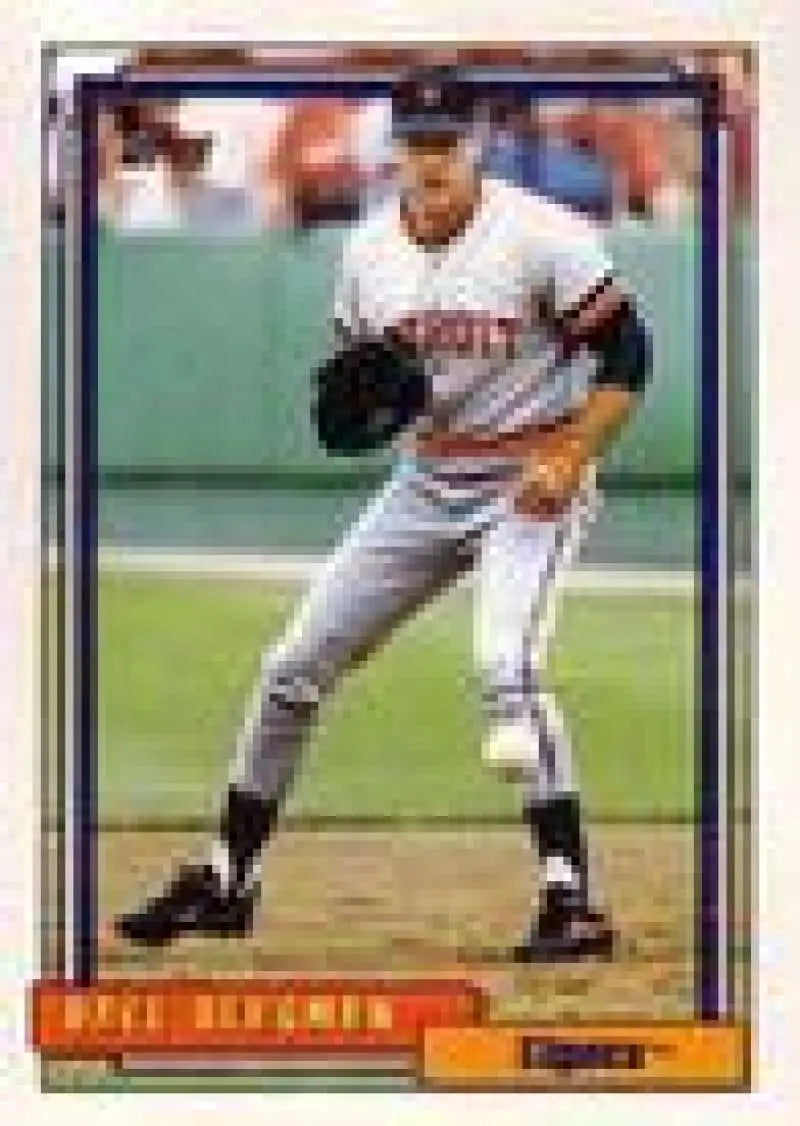 1992 Topps Micro #354 Dave Bergman NM-MT Detroit Tigers Baseball Card - Baseball Card Single