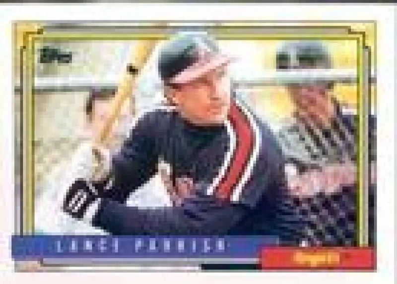 1992 Topps Micro #360 Lance Parrish NM-MT California Angels Baseball Card - Baseball Card Single